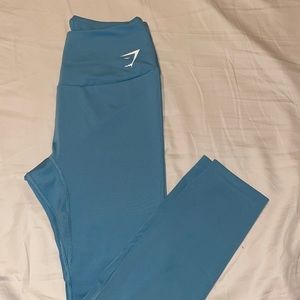 Baby blue gym shark tights 🤍💙